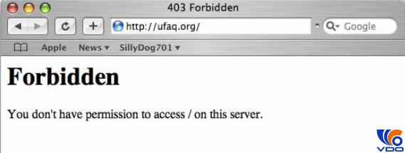 Lỗi 403 Forbidden/Access Denied và cách khắc phục 