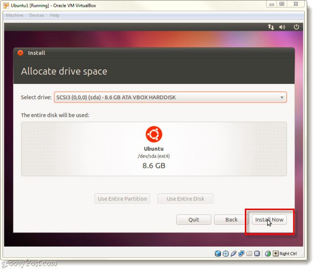 Cách cài đặt Ubuntu trên VirtualBox