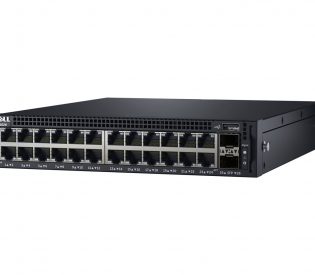 Dell Networking X1026 Smart Web Managed Switch 24x 1GbE and 2x 1GbE SFP ports