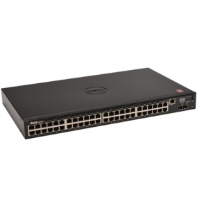 Dell Networking X1052P Smart Web Managed Switch 48x 1GbE (24x PoE - up to 12x PoE+) 4x 10GbE SFP